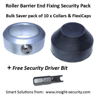 Shaft End Fixing for Roller Barrier and Vanguard &ndash; Value Pack of 10 collars plus Tool | Roller Barrier