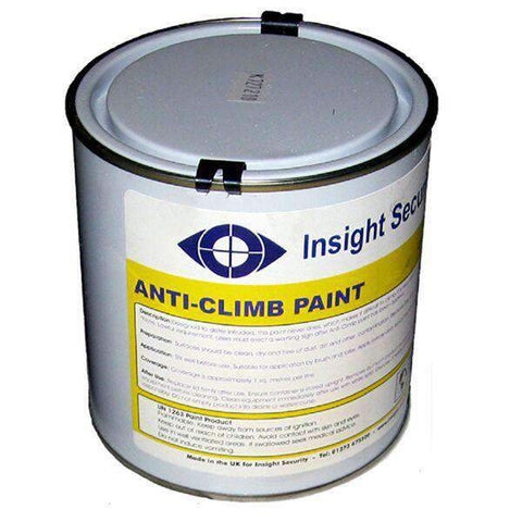 2.5 Litre &ndash; Black Anti Climb Paint (Anti Intruder Paint) | Roller Barrier