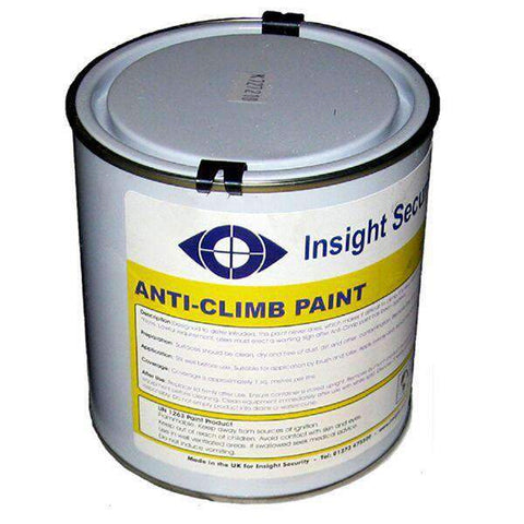 5.0 Litre &ndash; Black Anti Climb Paint (Anti Intruder Paint) | Roller Barrier