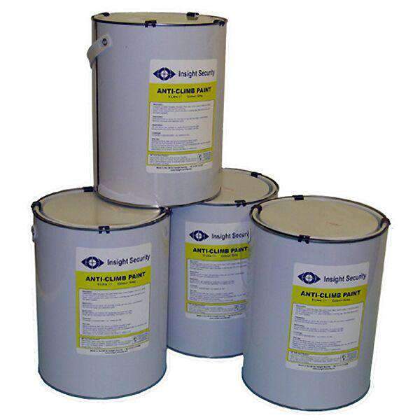 20 Litre &ndash; Black Anti Climb Paint &ndash; Multisaver Pack (4 x 5 litre cans &ndash; Anti Intruder Paint) | Roller Barrier