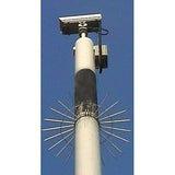 Spiked Anti Climb Collars for Round Poles &ndash; pole diameters 114-139-168mm (4.5, 5.5 or 6.5&Prime;) | Roller Barrier
