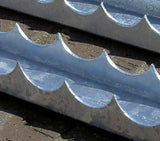Razor Comb (U channel) security spikes &ndash; 1.8 metre length &ndash; galvanised finish | Roller Barrier