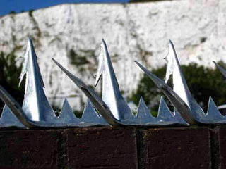 Razor Spike 11 &ndash; Anti Climb Spikes &ndash; 1.5 metre length &ndash; galvanised finish | Roller Barrier